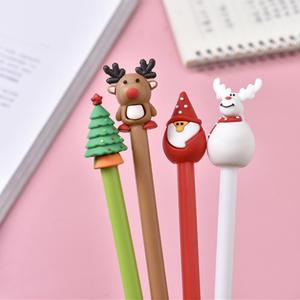 귀여운 크리스마스 캐릭터 볼펜 4종 1세트 성탄절 중고생 볼펜 선물
