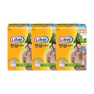 라이프리 안심 언더웨어, 중형, 20매, 3개