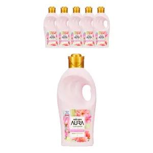 아우라 초고농축 섬유유연제 윌유메리미, 1L, 6개