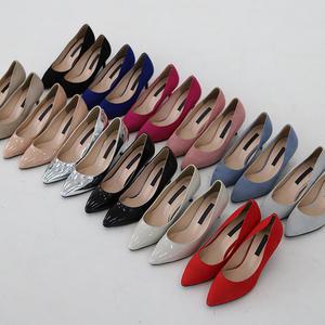 12컬러 컬러예쁨 코디완성 발편한 쿠셔닝 6cm 미들굽 헤세라 데일리 스틸레토힐