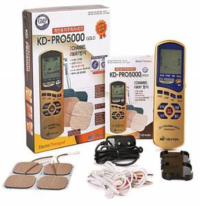 의료기기 저주파 자극기 마사지기 개인형 일반형 가정용 KD-PRO5000 GOLD 치료기 안마기 패드 부모님 선물