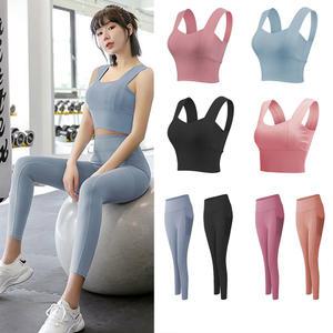 스포츠 브라탑 레깅스 단품 요가 헬스 힙업 어깨라인보정 주머니 CW포니포켓