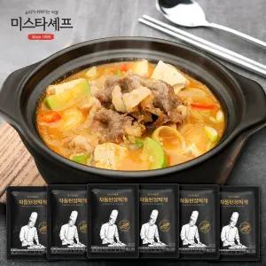 차돌된장찌개 500g x 6팩