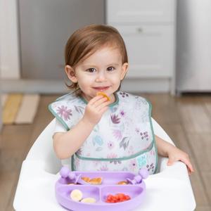 범킨스 방수 이유식 아기턱받이