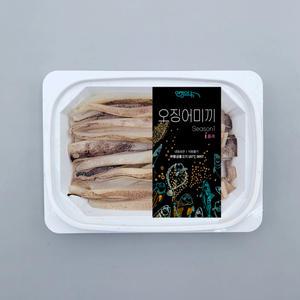 인생의낚  오징어미끼 화이트 (품격) 열기 우럭 붕장어 선상낚시 원투낚시 미끼