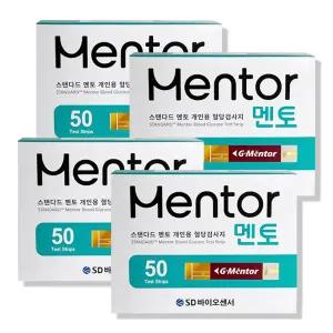 에스디 스탠다드 멘토 당뇨검사지 200매 측정 혈당 (2027.05.14) V