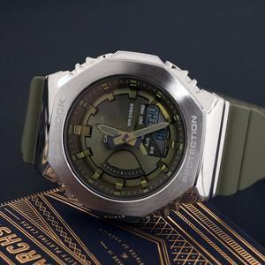 [지샥] 메탈 미니 지얄오크 그린 손목시계