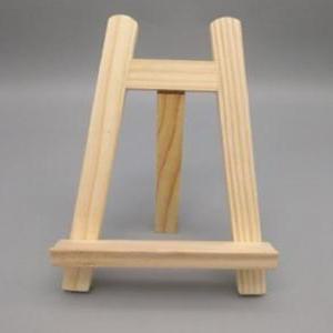 미니 나무 이젤스탠드 받침대 캔버스 거치대 진열