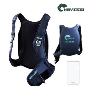 네파 발열조끼 SIZE UP 향균원단+배터리포함 보조배터리 추가