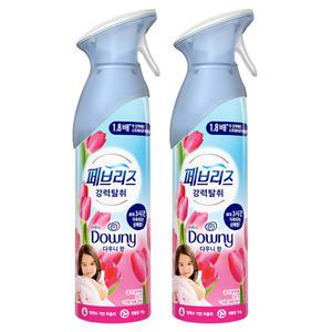 [페브리즈] 페브리즈 에어 Air 공기탈취제 다우니향기 X 2개 방향제 실내용 탈취제 냄새제거제