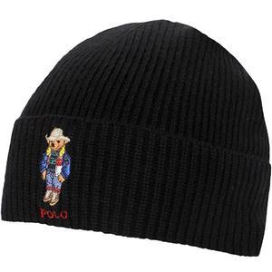 [폴로랄프로렌][정품] 폴로 랄프로렌 홀리데이 베어 자수 울 비니 (PC1031-001)