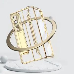 갤럭시 z폴드 3 4 5 6 7 제트폴드 지폴드 폴더 플랫 힌지 클리어 액정 전면 보호 슬림 카메라보호 케이스