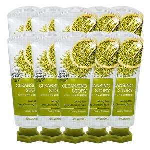 과일나라 세안이야기 딥클렌징폼 녹두 120gx10개