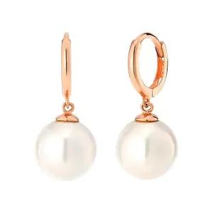 18K 진주 드롭 링 원터치 귀걸이 L 한쌍 MNE36220