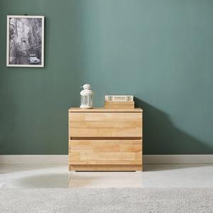 [팀버애니스]2단 원목 서랍장 러버 600 팀버스리빙