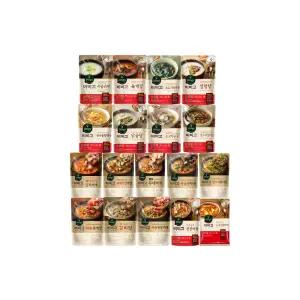CJ 비비고 즉석국 탕 찌개 골라담기 22종 사골곰탕 미역국 닭곰탕 육개장 무국 갈비탕 순댓국 감자탕 차돌