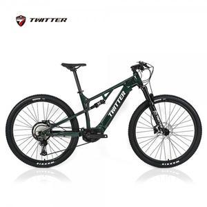 2023트위터 전기자전거 EM6 바팡중앙구동 풀샥 시마노 M6100 12단 16A