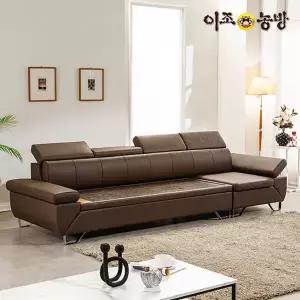 이조농방 틸렌트 천연가죽 칠보석판재 돌소파 4.5인용(스툴포함)