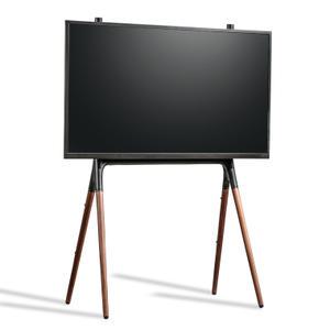 큐빅스 티비거치대 아트 이젤스탠드 원목 4발 이젤형티비거치대