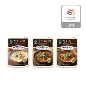 [청정원]청정원 호밍스 국탕류 3종(추어탕/도가니탕/장어탕) 5개 골라담기