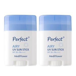 [메디플라워] 퍼펙트 에어리 유브이 선스틱 23g x2 SPF 50+ PA++++