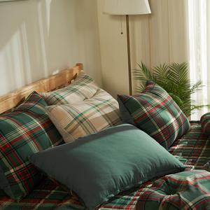 체크홀릭 베개커버 50X70 2컬러 호텔베개