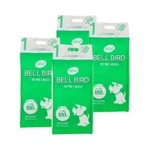 벨버드 베이직 패드 400매(100매x4개) 강아지 배변패드