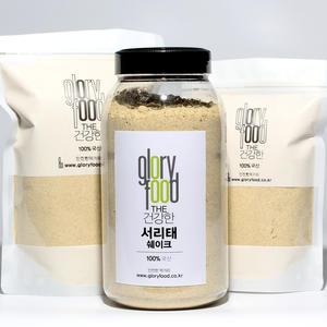 글로리푸드 국산 THE건강한 볶은 곡물 미숫가루 서리태 검은콩 검정콩 가루 쉐이크 1.8L(700g)