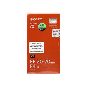 소니 알파 FE 20-70mm F4 G  / SEL2070G (정품) 새제품