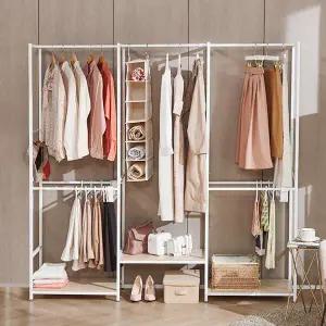 [까사마루] 시스템 선반형 멀티행거 1+1세트