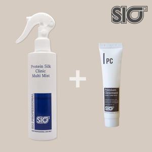 (정품) 시오 전문가용 프리미엄 단백질 실크 클리닉 멀티 미스트 250ml + 트리트먼트(30ml)