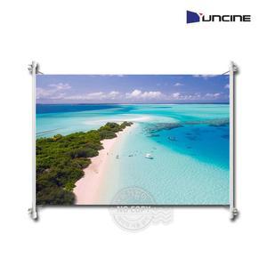 [윤씨네] 빔프로젝터 스크린(가방포함) 50인치 43 크로스텐션(자석X) 캠핑용 휴대용