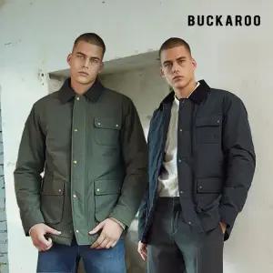 [버커루] 남성 체크패턴 퀄팅 자켓 2컬러 택1