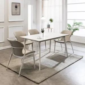 우아미 무라노 세라믹식탁 세트 2인용 4인용 6인용 800 1250 1400 1800