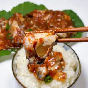 통영 제철 생굴무침 500g