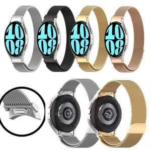 갤럭시 워치5 40 44 프로 45mm 골프에디션 원터치 날개형 자석 메탈 밀레니즈 스트랩 밴드 시계줄