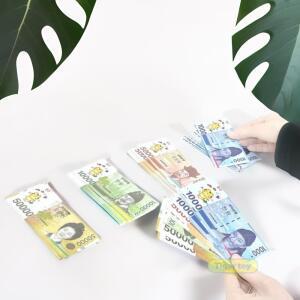 한국 지폐 100장 우리 나라 화폐 종이 돈 시장 역할