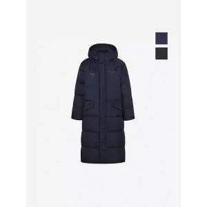 [하프클럽/뱅뱅]공용 가슴프린트 덕다운 롱패딩 (NUF868)