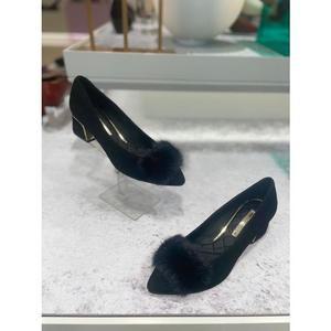 [갤러리아] 고세 데일리 여성 밍크포인트 펌프스 GEP3F024BK 블랙 5cm