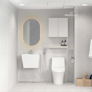 [무22개월]대림바스 무드웨이브 LED 거울형 소형욕실 리모델링