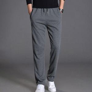 남성 일자핏 기모 트레이닝바지 기모추리닝 겨울운동복 보온 허리밴드