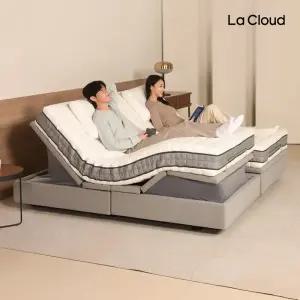 [무22개월] 라클라우드 헬스모션 K + 천연라텍스 K 20cm / 전동침대 모션베드 (킹)