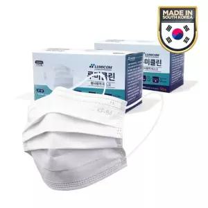 밀스원 루미클린 국산 KF94 덴탈 미세먼지 일회용 마스크 100매