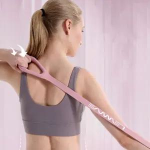 손잡이 실리콘요가밴드 스트레칭스트랩 튜빙 운동