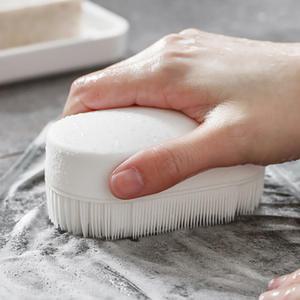 손상없는 미세모 세탁솔 빨래 청소 다용도 찌든때 제거 세척솔