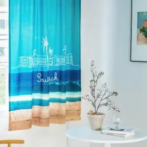 까르데코 홀리데이 방한 벨벳 암막커튼 1장, 132x170cm