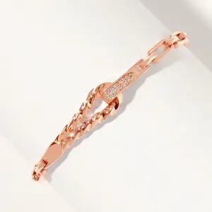 [골드팡] 14k 오르비스로프 체인 팔찌