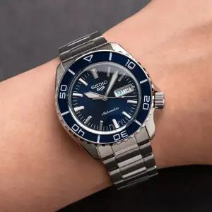 세이코 5 시계 블랑팡 블루 오토매틱 SNZH SRPK97K1 백화점AS