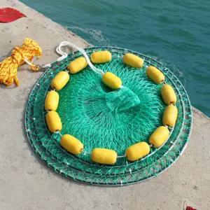 바다 부력 살림망 어망 그물망 고기망 민물 낚시 3단 4단 와이어