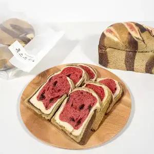 [1 개+1개] 수박식빵240g 무방부제 탕종 별별농부 수박식빵